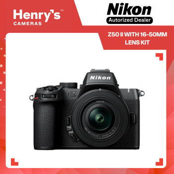 Nikon Z50 II with 16-50mm Lens Kit