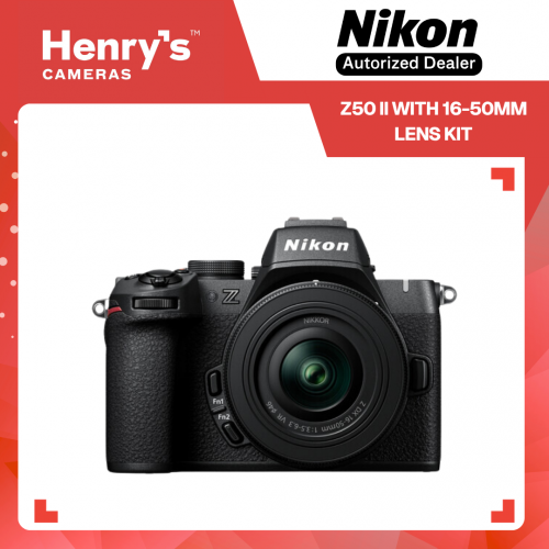 Nikon Z50 II with 16-50mm Lens Kit