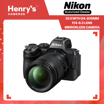 Nikon Z5 II with 24-200mm f/4-6.3 Lens Mirrorless Camera
