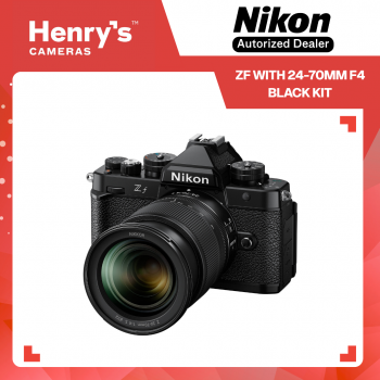 Nikon ZF with 24-70mm F4 Black Kit