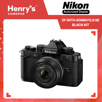 Nikon ZF with 40mm F2.8 SE Black Kit