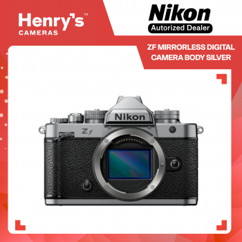Nikon ZF Mirrorless Digital Camera Body Silver 
