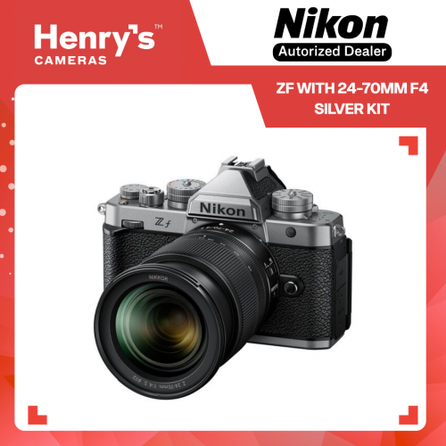 Nikon ZF with 24-70mm F4 Silver Kit