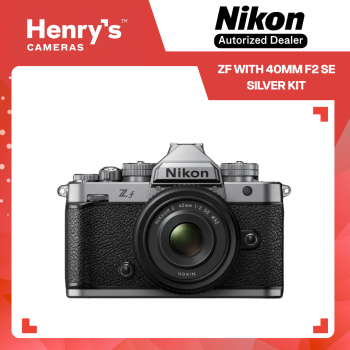 Nikon ZF with 40mm F2 SE Silver Kit