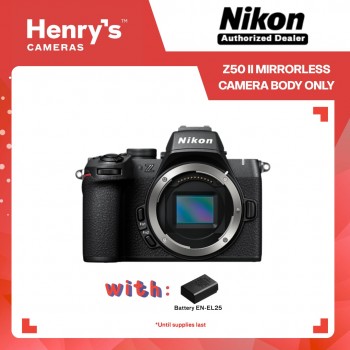 Nikon Z50 II Mirrorless Camera Body Only