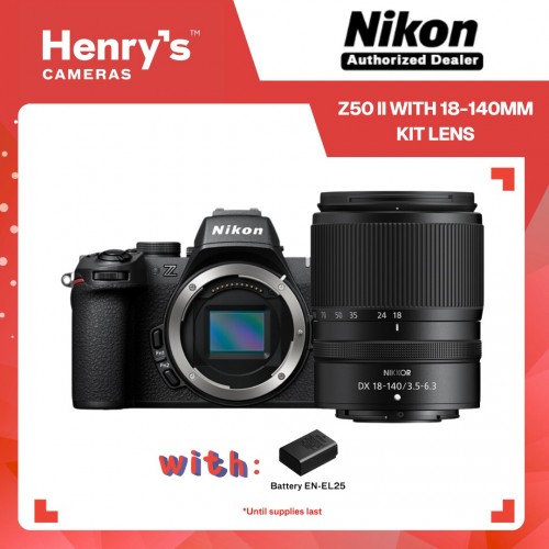 Nikon Z50 II with 18-140mm Kit Lens