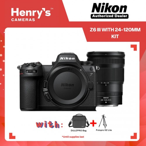 Nikon Z6 III with 24-120mm Kit