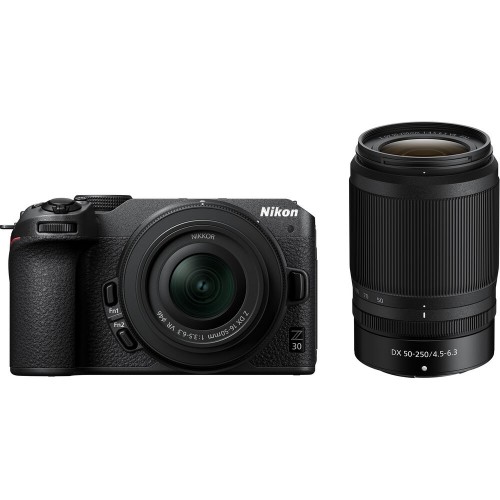 Nikon Z30 Mirrorless Camera with 16-50mm and 50-250mm Dual Lens Kit