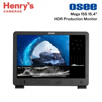 OSEE Mega 15S HDR Production Monitor with Power Cable OSEE Mega 15S HDR Production Monitor with Power Cable