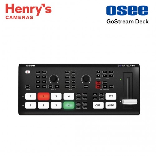 OSEE GoStream Deck HDMI/USB Live Streaming Video Switcher OSEE GoStream Deck HDMI/USB Live Streaming Video Switcher