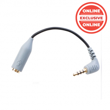 Boya BY-CIP2 3.5mm Mic Cable Adapter for Smartphone Boya BY-CIP2 3.5mm Mic Cable Adapter for Smartphone