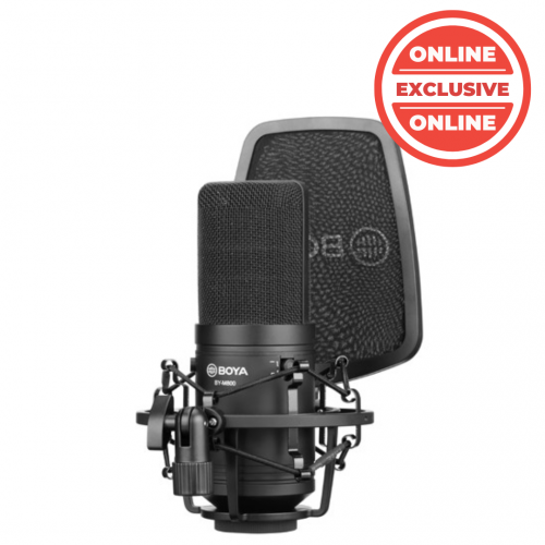 Boya BY-M800 Large Cardioid Diaphragm Condenser Mic