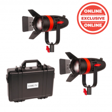 Came-TV 2 pcs Boltzen 55W Fresnel Focusable LED Bi-Color Kit SALE