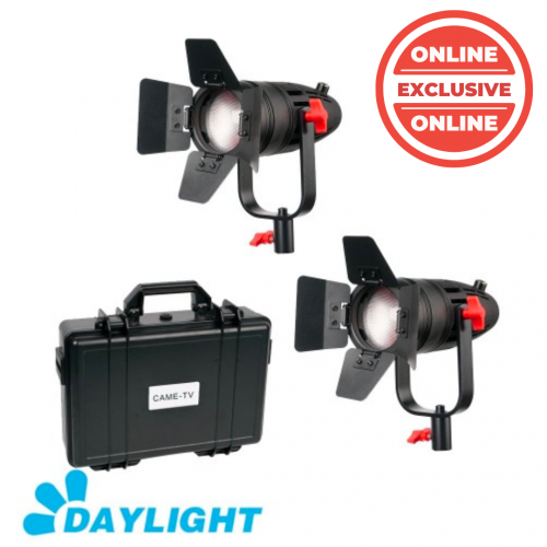 Came-TV 2pcs Boltzen 30W Fresnel Fanless Focusable LED Daylight SALE