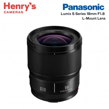 Panasonic Lumix S Series 18mm F1.8 L-Mount Lens Panasonic Lumix S Series 18mm F1.8 L-Mount Lens