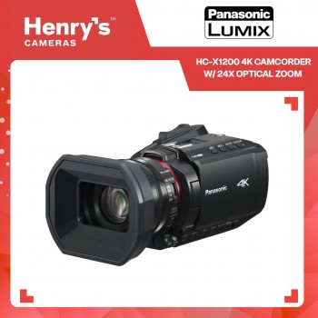 Panasonic HC-X1200 4K Camcorder w/ 24X Optical Zoom Panasonic HC-X1200 4K Camcorder w/ 24X Optical Zoom