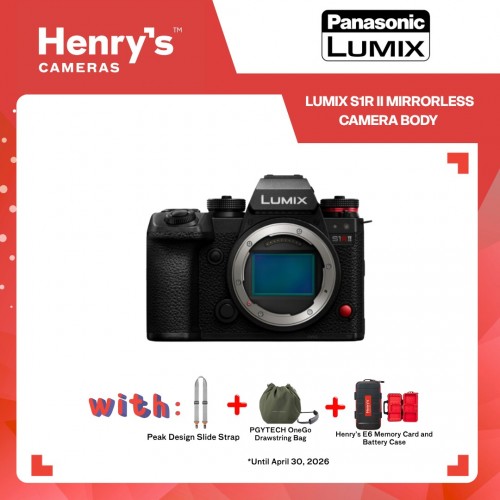 Panasonic Lumix S1R II Mirrorless Camera Body