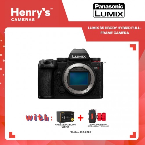 Panasonic Lumix S5 II Body Hybrid Full-Frame Camera