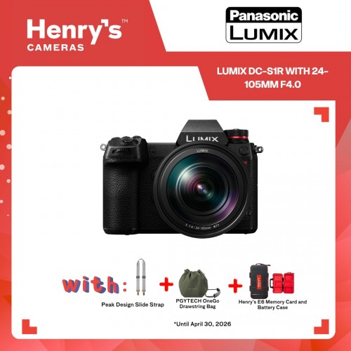 Panasonic Lumix DC-S1R with 24-105mm F4.0 Panasonic Lumix DC-S1R with 24-105mm F4.0