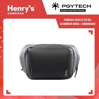Pgytech OneGo Solo V2 6L Camera Bag - Obsidian