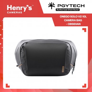Pgytech OneGo Solo V2 10L Camera Bag - Obsidian