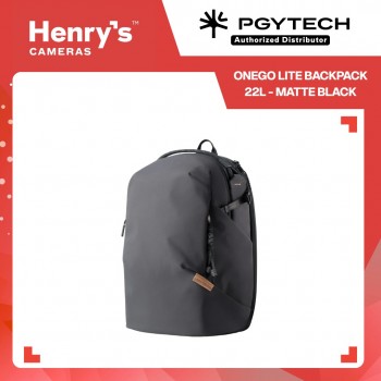 Pgytech OneGo Lite Backpack 22L - Matte Black