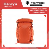 Pgytech OnePro Flex Backpack with Camera Insert 40L - Sunset Orange