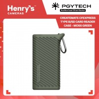 Pgytech CreateMate CFexpress Type B/SD Card Reader Case - Moss Green