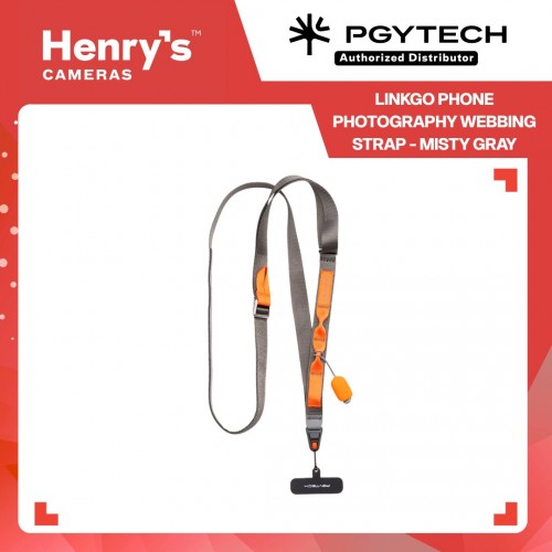 Pgytech LinkGo Phone Photography Webbing Strap - Misty Gray