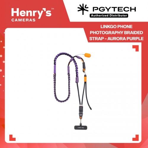 Pgytech LinkGo Phone Photography Braided Strap - Aurora Purple