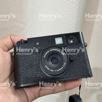 Fujifilm X Half Compact Digital Camera Black  [Pre-Owned]