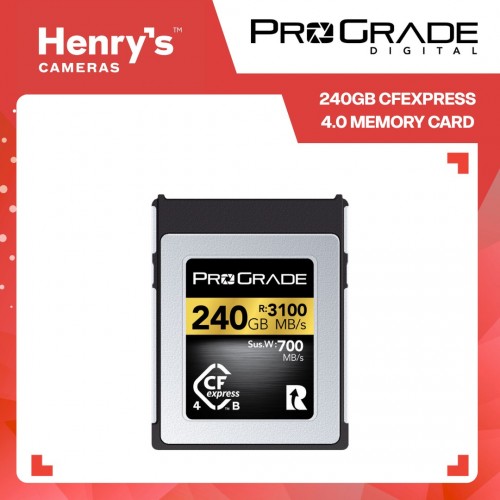 ProGrade Digital 240GB CFexpress 4.0 Memory Card ProGrade Digital 240GB CFexpress 4.0 Memory Card