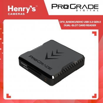 ProGrade Digital CFX_B/SDXC/SDHC USB 3.2 Gen 2 Dual-Slot Card Reader