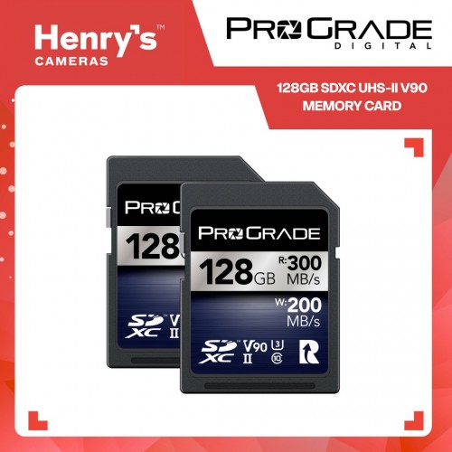 ProGrade Digital 128GB SDXC UHS-II V90 Memory Card