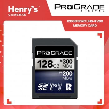 ProGrade Digital 128GB SDXC UHS-II V90 Memory Card