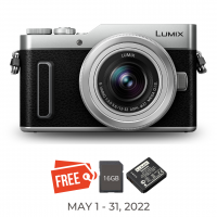 Panasonic Lumix GF10KGA DSLM with 12-32mm Silver [Same Day Delivery MM]