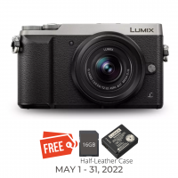 Panasonic Lumix GX85 Mirrorless Camera with 12-32mm Silver