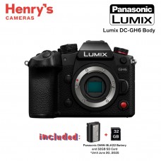 Panasonic Lumix DC-GH6 Body Mirrorless Camera