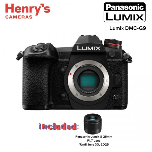 Panasonic Lumix DMC-G9 Mirrorless Micro 4/3 Camera Body