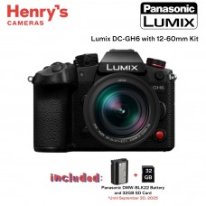 Panasonic Lumix DC-GH6 with 12-60mm Kit