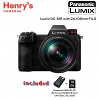 Panasonic Lumix DC-S1R with 24-105mm F4.0