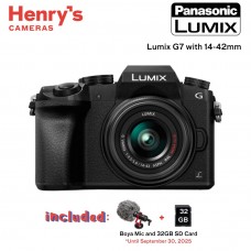 Panasonic Lumix DMC-G7 Mirrorless Micro Four-Thirds with 14-42 mm Lens