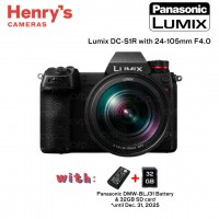 Panasonic Lumix DC-S1R with 24-105mm F4.0 Panasonic Lumix DC-S1R with 24-105mm F4.0