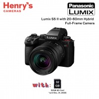 Panasonic Lumix S5 II with 20-60mm Hybrid Full-Frame Camera Panasonic Lumix S5 II with 20-60mm Hybrid Full-Frame Camera