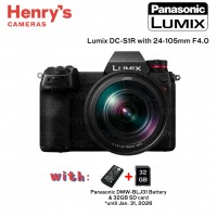 Panasonic Lumix DC-S1R with 24-105mm F4.0 Panasonic Lumix DC-S1R with 24-105mm F4.0