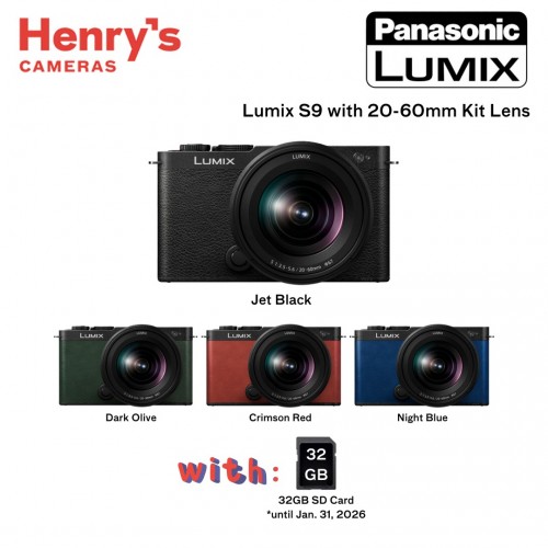 Panasonic Lumix S9 with 20-60mm Kit Lens