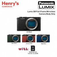 Panasonic Lumix S9 Full Frame Mirrorless Camera Body Only Panasonic Lumix S9 Full Frame Mirrorless Camera Body Only