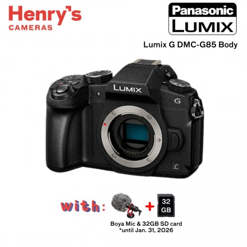 Panasonic Lumix G DMC-G85 Body Only