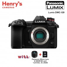 Panasonic Lumix DMC-G9 Mirrorless Micro 4/3 Camera Body