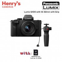 Panasonic Lumix G100 with 12-32mm with Grip Panasonic Lumix G100 with 12-32mm with Grip